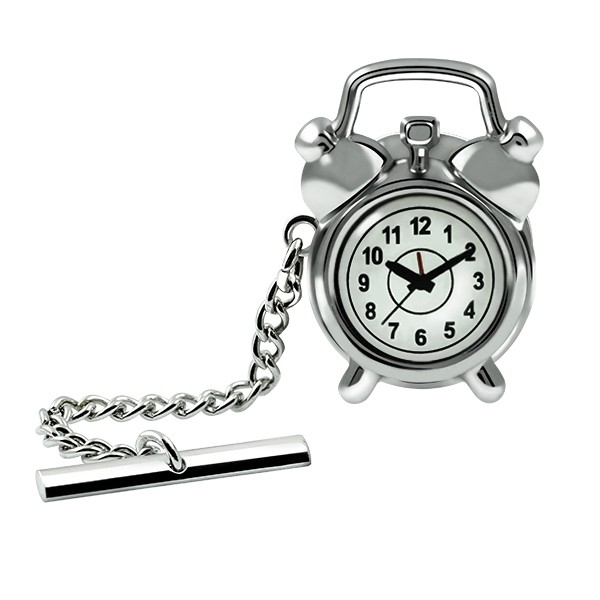 Alarm Clock Tie pin