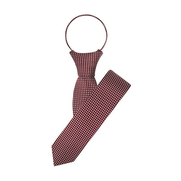 Slim Cube Zipper Tie
